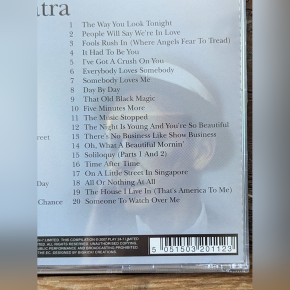 3/$10 New Sealed In Plastic Frank Sinatra 2 CD Set - Picture 4 of 9